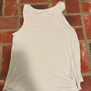 American Eagle Outfitters Light Gray Tank Top